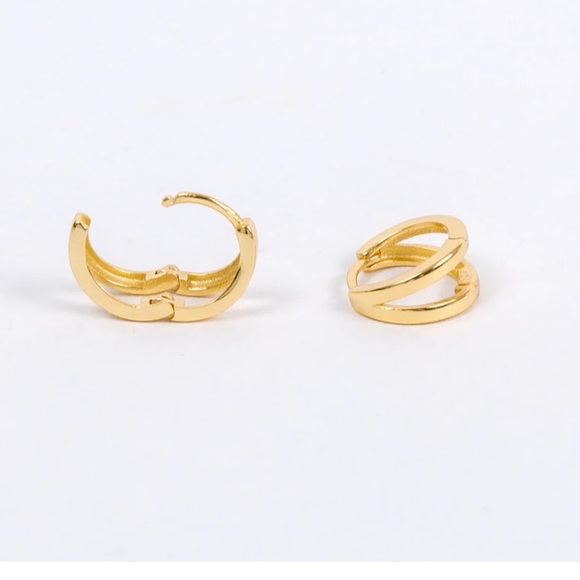 Hey June Gold Double Down Huggies - Picture 2 of 6